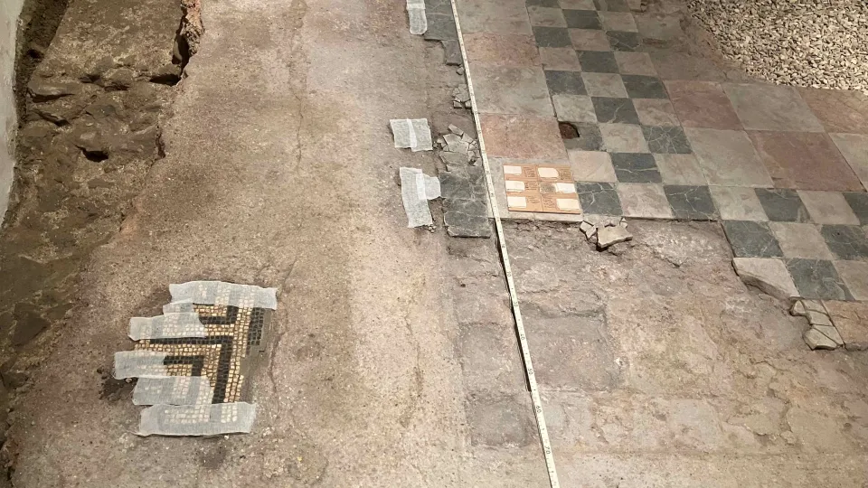 alcune parti della domus