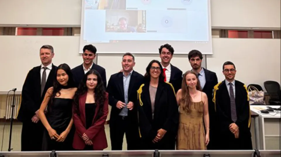 alcuni dei laureati in Financial and Business Management