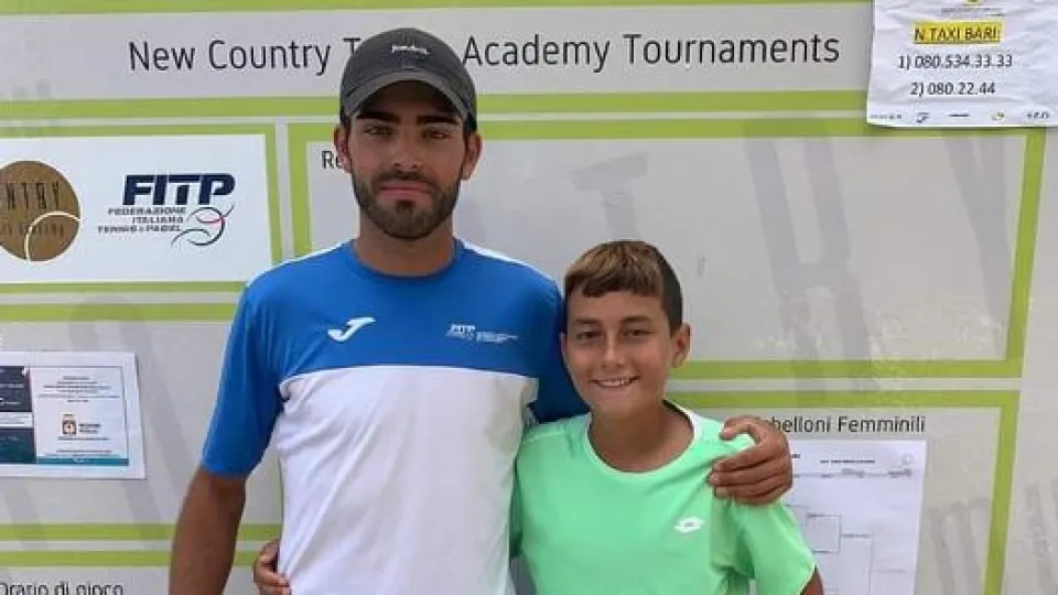 Alessandro Bacchini con Nicolas Spimi