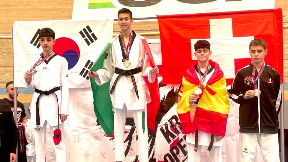 Andreas Miserendino  del TKD Olympic Cattolica