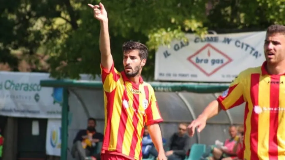 Angelo Gregorio con la maglia del BRA