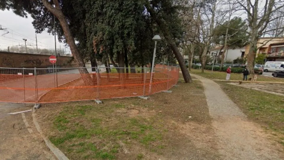 il giardino Vittime delle Foibe (Google Maps)