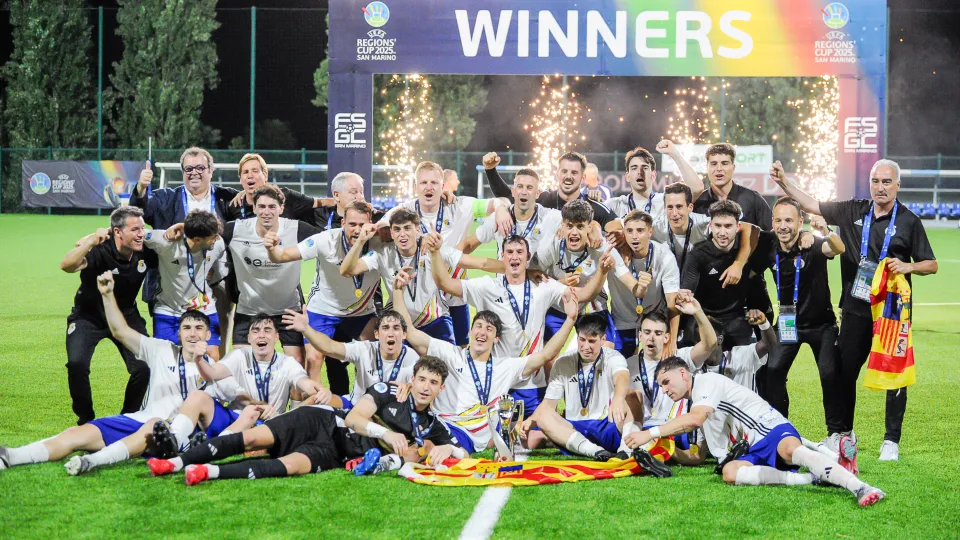 Aragón festeggia la vittoria (©FSGC/Pruccoli)