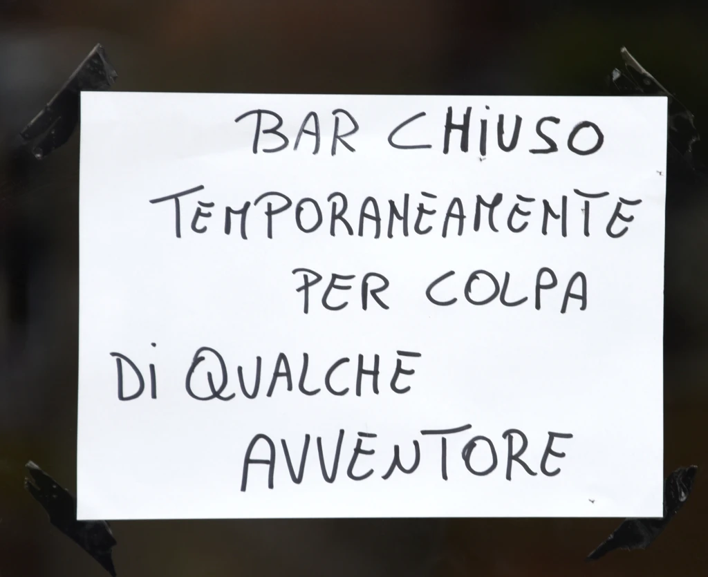 il Bar Zeta, chiuso dal Questore per 15 giorni
