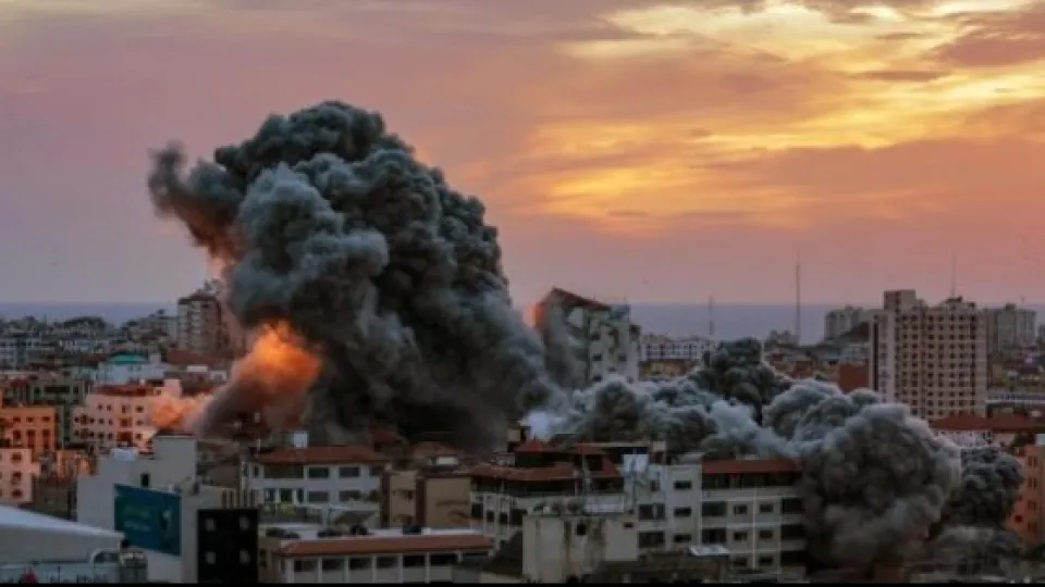 bombe su Gaza