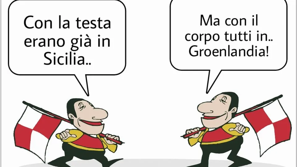 La vignetta di Baio dopo Rimini-Lucchese 0-0
