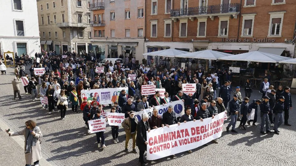 Camminata degli uomini contro la violenza sulle donne 2025 ©Claudio Zamagni/
