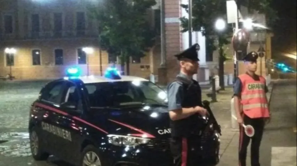 Carabinieri a Santarcangelo