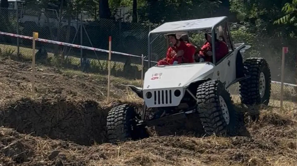 Carattoni e Cevenini in azione