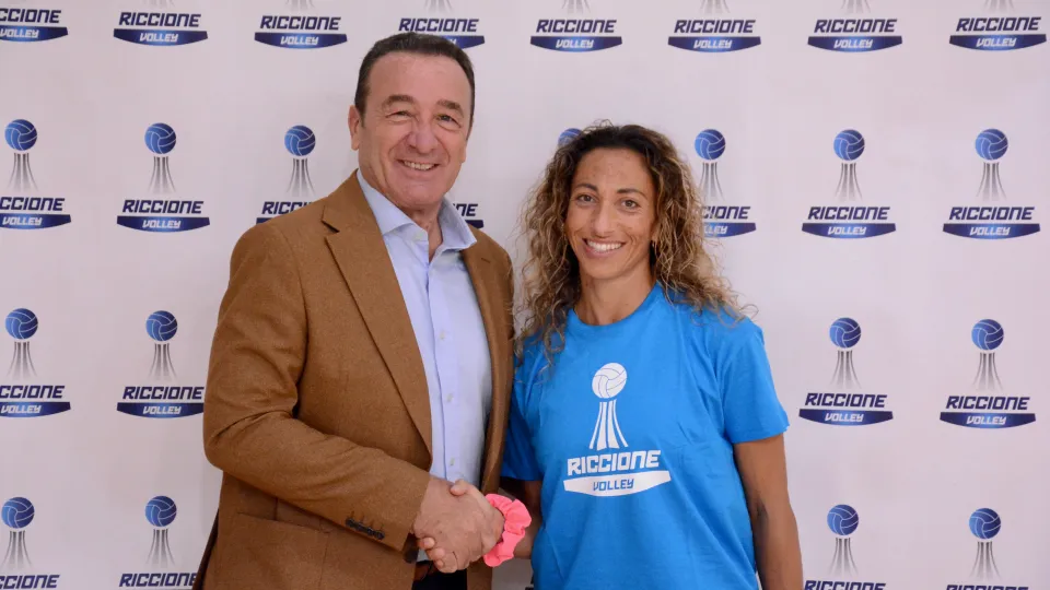 Catia Piccioni insieme al DS Sanzio Sacchetti