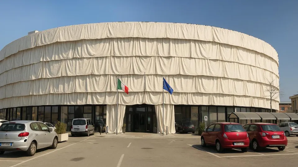 colosseo rimini con sudari