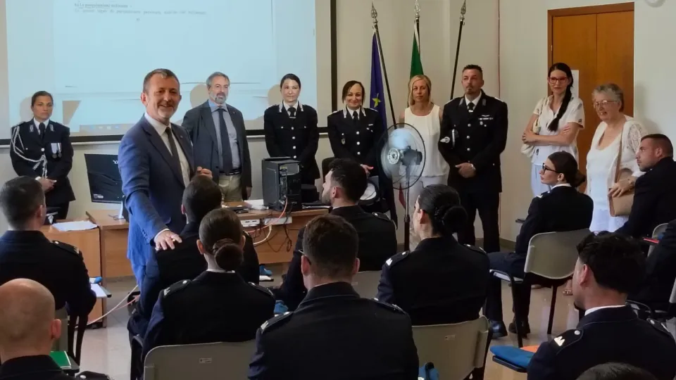 Corso allievi Polizia Penitenziaria