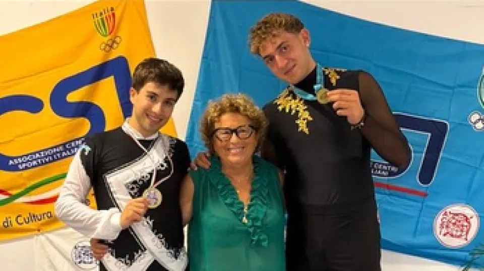 Da sinistra Luca Tamburini, la presidente Gigliola Mattei e Marco Perrotti