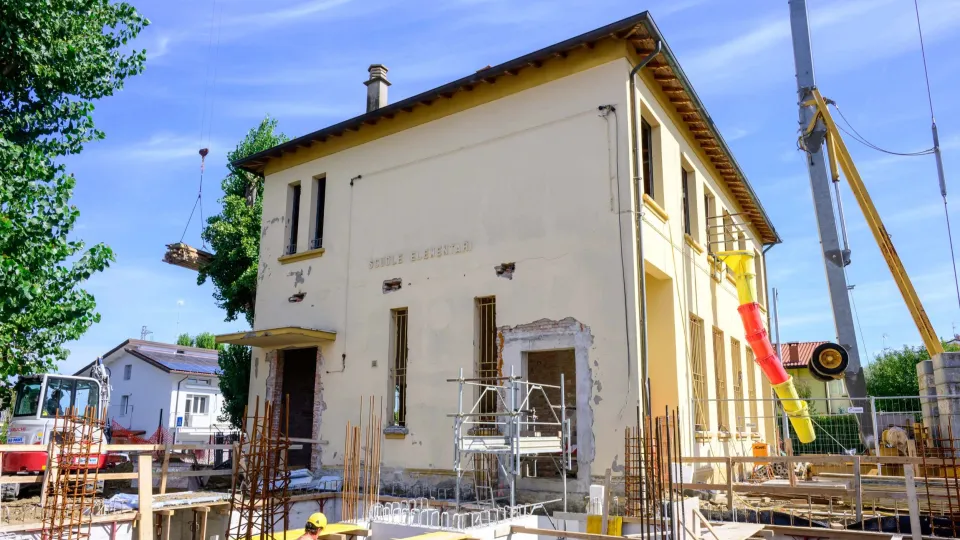 I lavori per il Nuovo Centro per l'Impiego