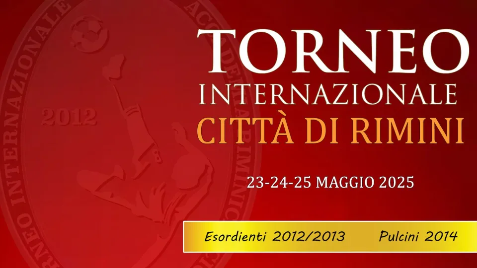 Dal 23 al 25 maggio il 13° Torneo Internazionale