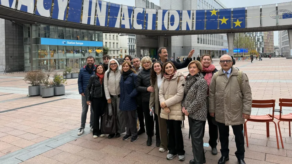 delegazione regione consigliera guaitioli al parlamento europeo