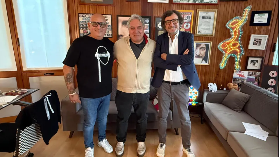 Denys Maiorino, Fabio Caldera e Claudio Cecchetto