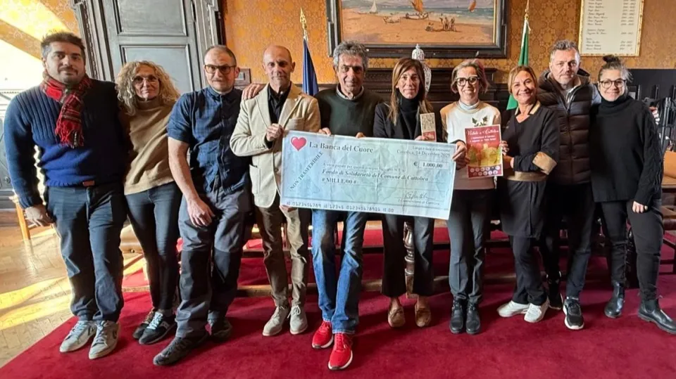 Donazione di Natale di dodici commercianti di Cattolica