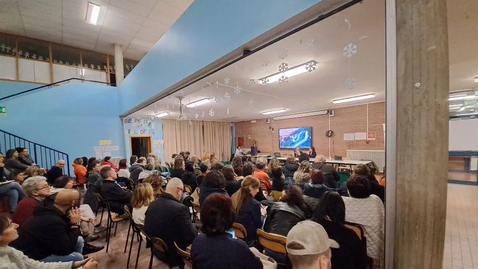 una delle conferenza del centro per le famiglie