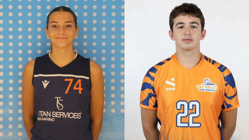 Due dei convocati, Viola Sarasini e Federico Mazza