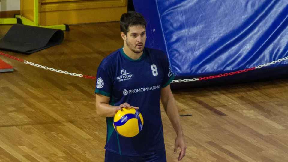Enrico Muccioli in battuta