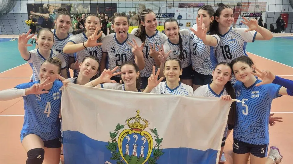 La Nazionale Under 18 femminile di San Marino