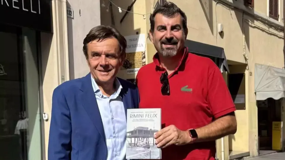 Fabio Scala, presidente Nuovi Sguardi Odv e Nicola Gambetti