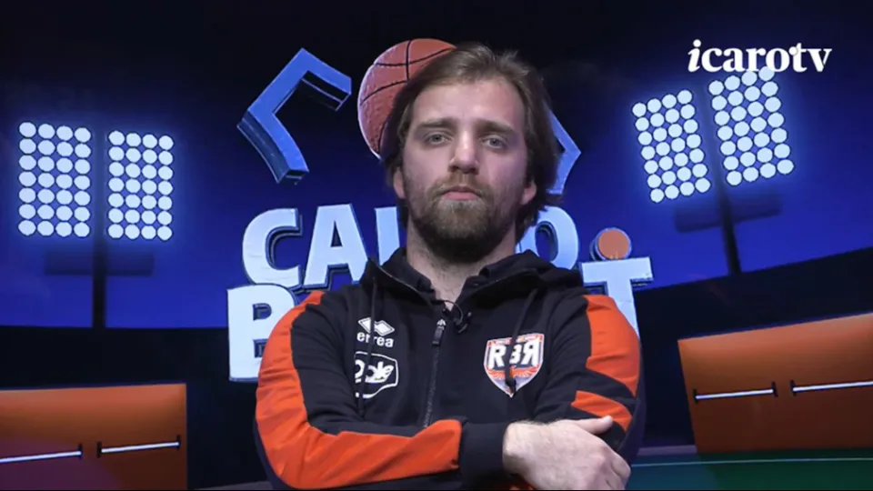 Filippo Calzolari ospite di Calcio.Basket
