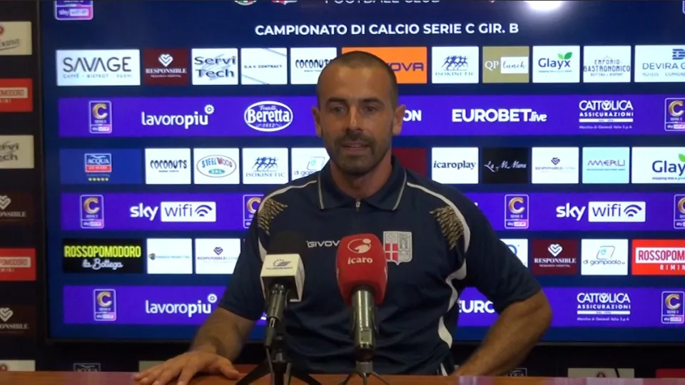 Filippo D'Alesio, allenatore del Rimini F.C.