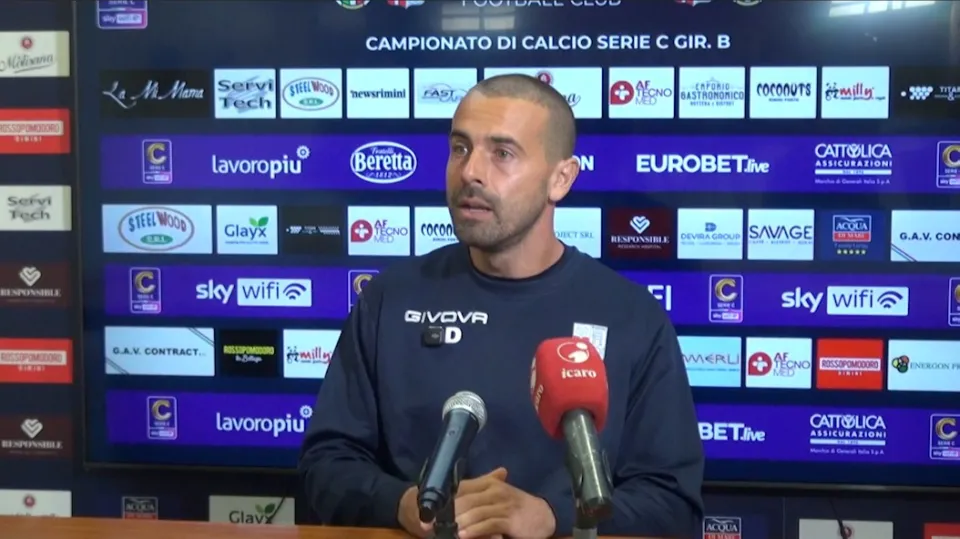 Filippo D'Alesio, allenatore del Rimini F.C.