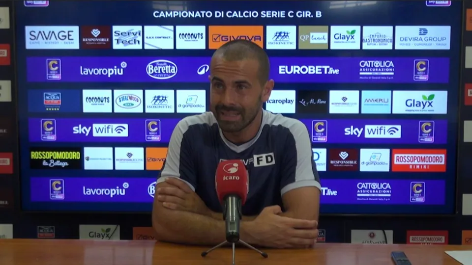 Filippo D'Alesio, allenatore del Rimini F.C.