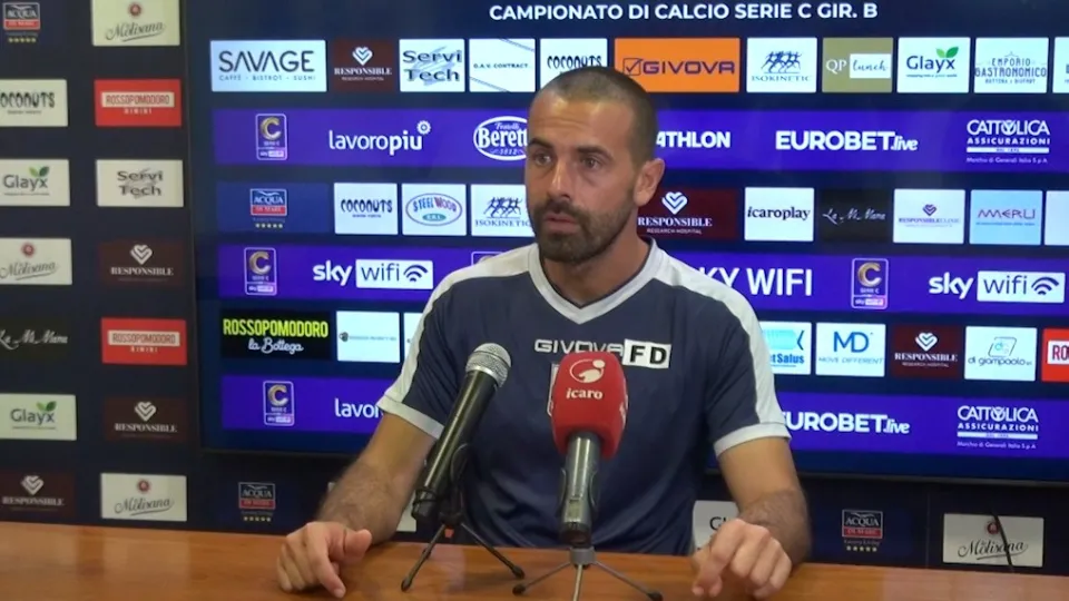 Filippo D'Alesio, allenatore del Rimini F.C.