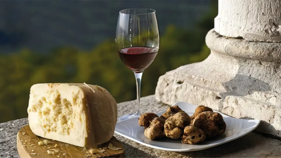formaggio e tartufo