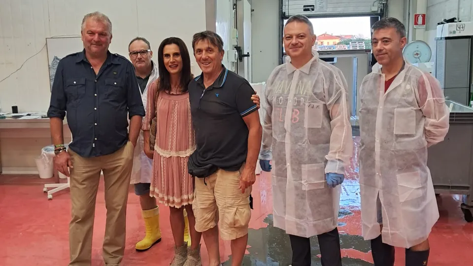 foto di gruppo al CAAR