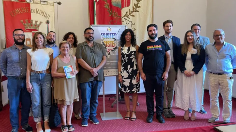 foto di gruppo alla presentazione