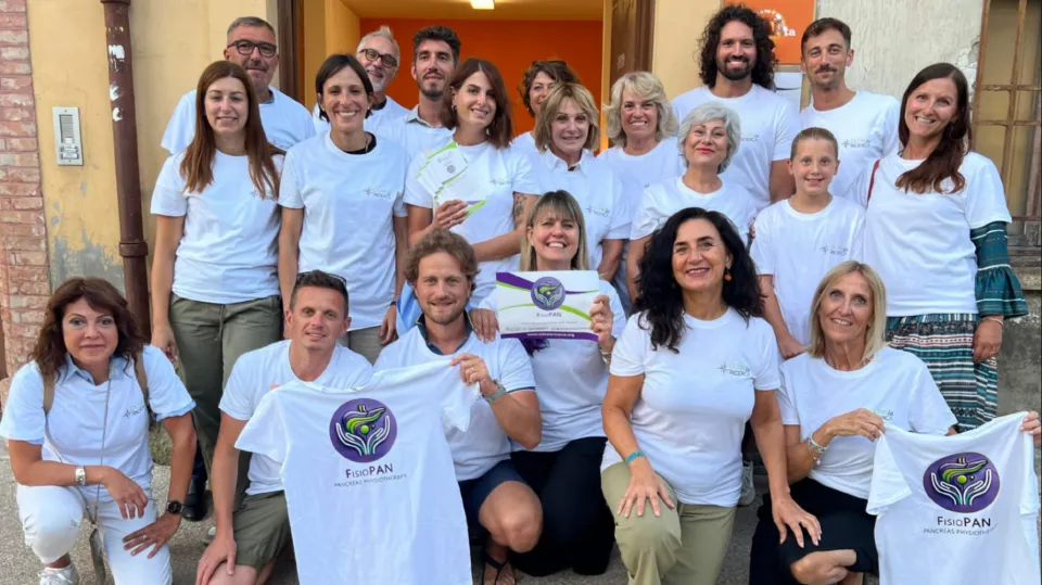 Foto di gruppo alla presentazione del progetto FisioPAN