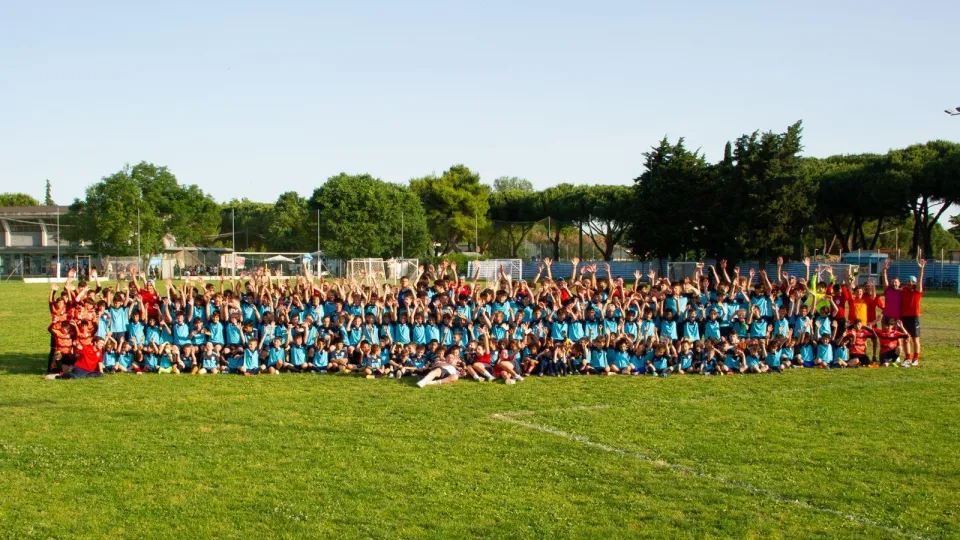 Foto di gruppo per il San Lorenzo