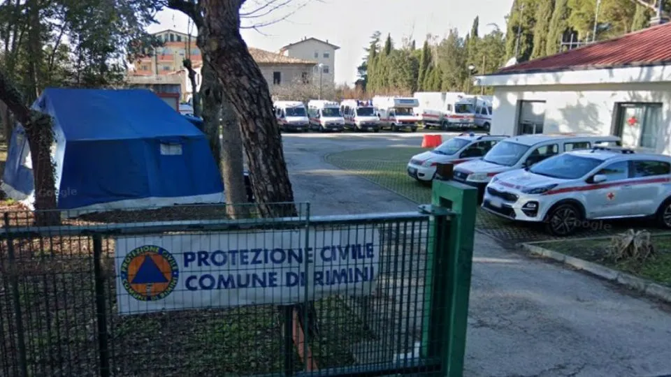 la sede della Protezione Civile (Google Maps)