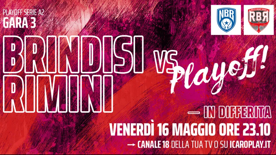 Gara3 su Icaro TV già questa sera