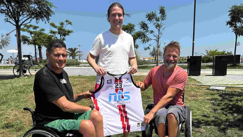 Giacomo Forcione è un giocatore di Riviera Basket Rimini