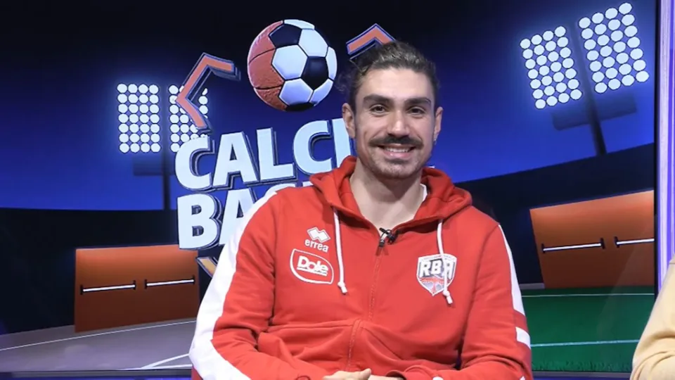 Giacomo Leardini ospite di Calcio.Basket