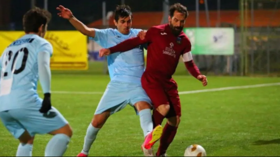 Gianluca Morelli in azione