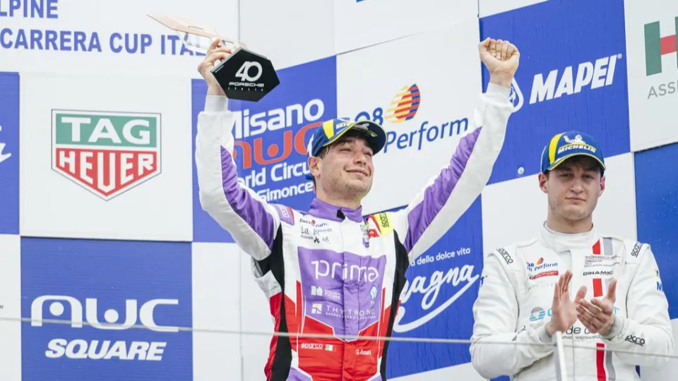 Giorgio Amati sul podio
