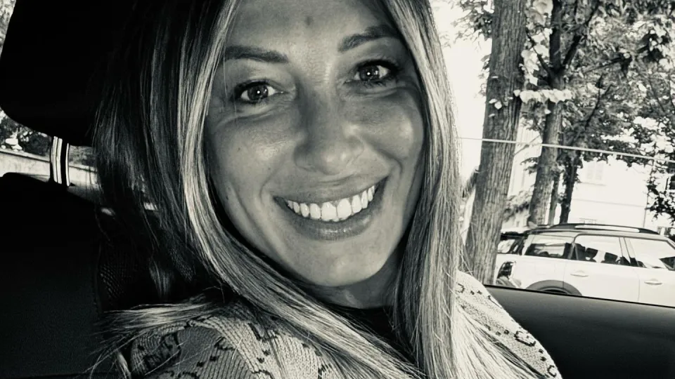 Giusy Anna Scarcella, nuova proprietaria del Rimini F.C. (Foto dal suo profilo Facebook)