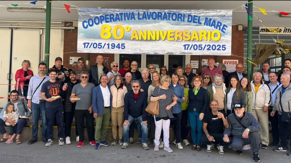 gli 80 anni della Cooperativa Lavoratori del Mare