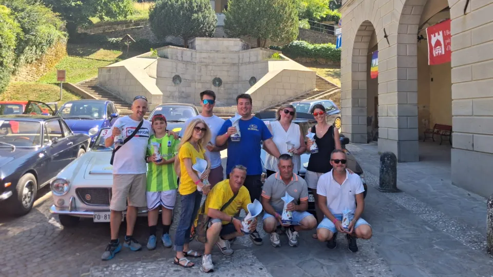 Gli equipaggi della Scuderia HF in gara