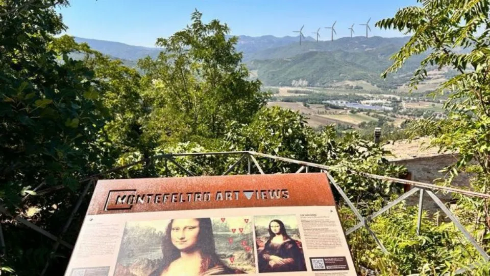 ipotesi di panorama con le pale