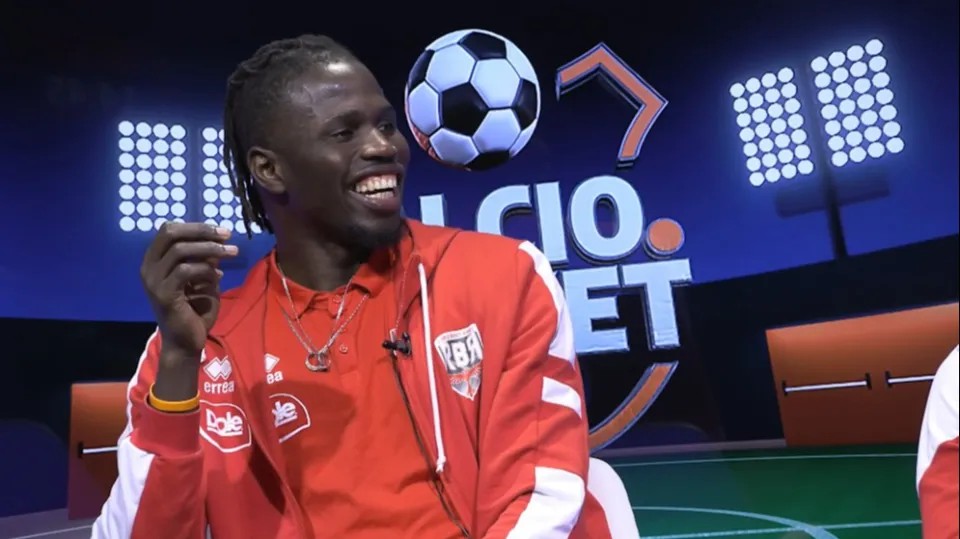 Gora Camara ospite di Calcio.Basket