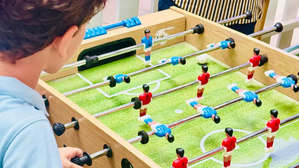 Gran finale con il torneo di biliardino genitori-figli