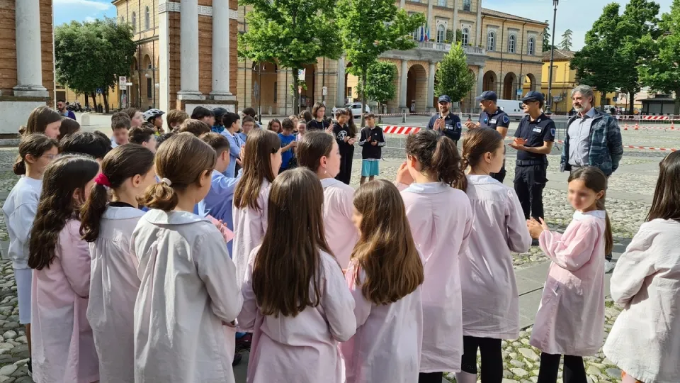 I bambini a lezione
